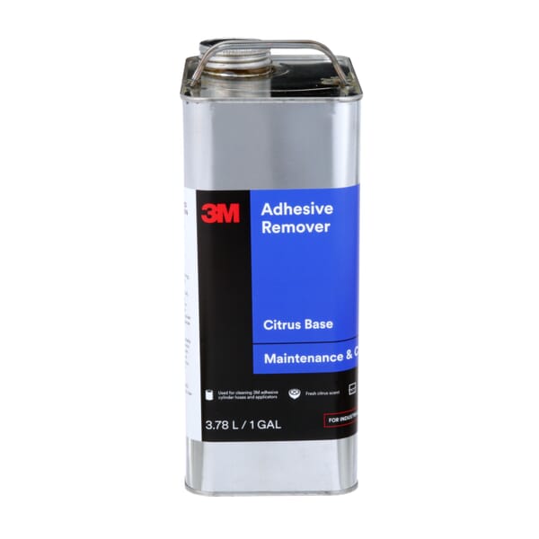 3M 7000046571 Flammable Remover, 1 gal Container Can Container, Liquid Form, Pale Yellow, Citrus Odor/Scent