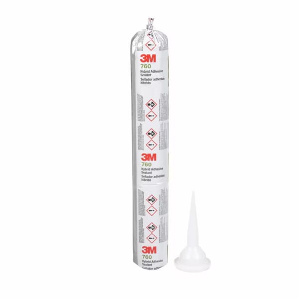 3M 7000046609 760 UV Sealant, 2.288 fl-oz Sausage Pack, White
