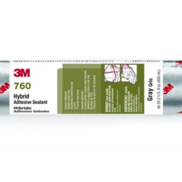 3M 7000046611 760 UV High Performance Sealant, 6 mL Sausage Pack, Gray