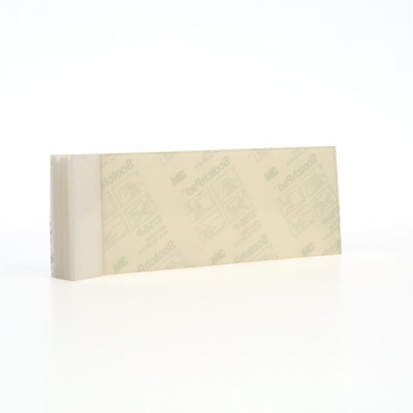 3M 7000048510 3750P Tape, 6 in L 2 in W, 3.1 mil THK, Rubber Resin Adhesive, Polypropylene Film Backing, Transparent
