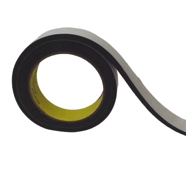 3M 7000048511 4714 Flexible Tape, 18 yd L 1 in W, 250 mil THK, Acrylic Adhesive, Black
