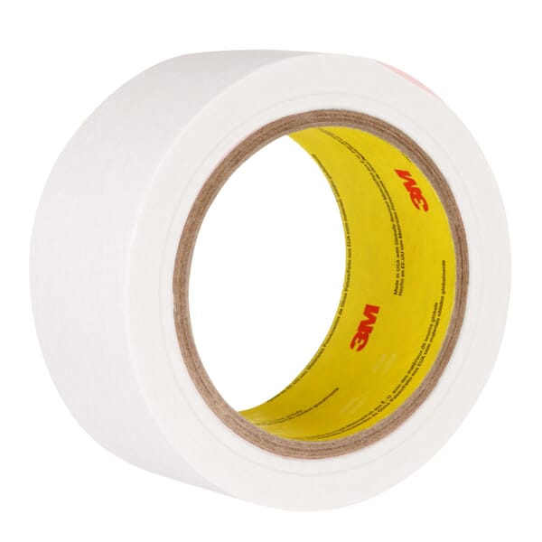 3M 7000048566 394 Vent Tape, 36 yd L 2 in W 4 mil THK, White