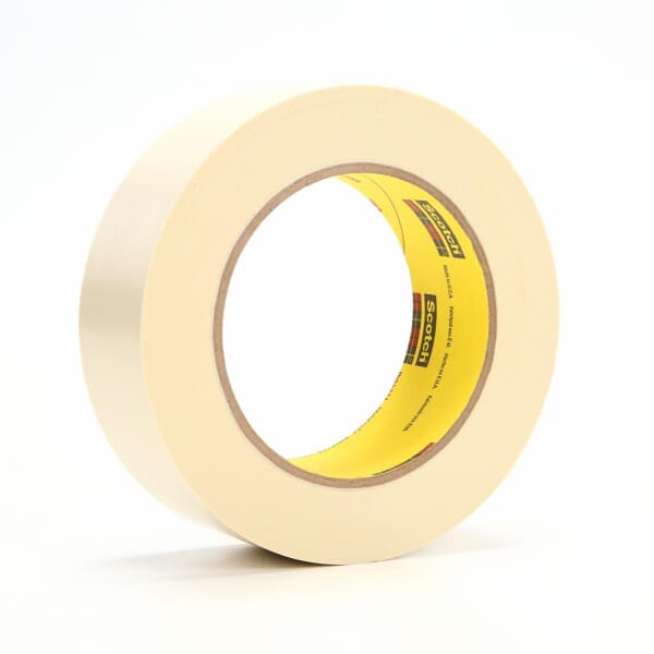 3M 7000048579 470 Electroplating Tape, 36 yd L 1.5 in W, 7.1 mil THK, Rubber Adhesive, Vinyl Backing, Tan
