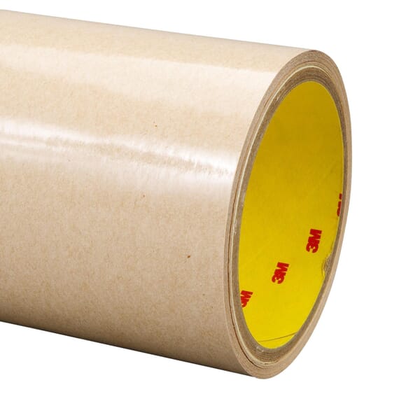 3M 7000048499 966 Double Sided Adhesive Transfer Tape, 60 yd L 24 in W, 2.3 mil THK, Acrylic Adhesive 100 Adhesive, White