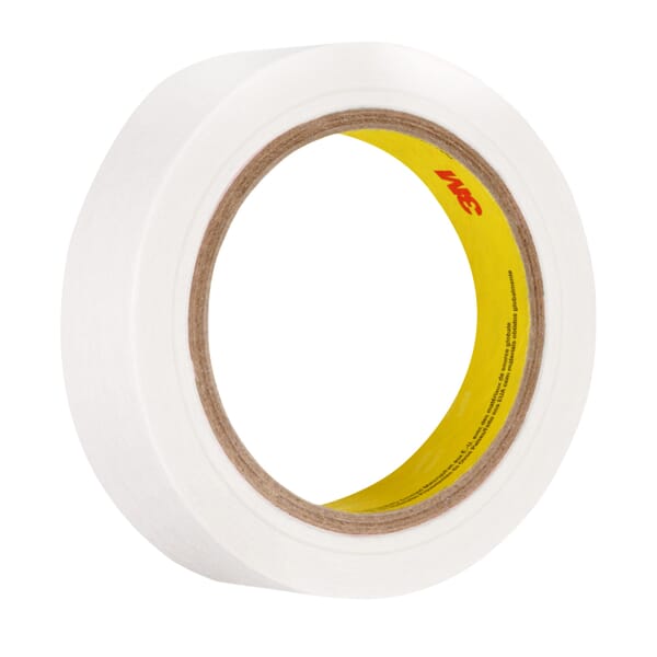 3M 7100097116 394 Vent Tape, 36 yd L 0.75 in W 4 mil THK, White
