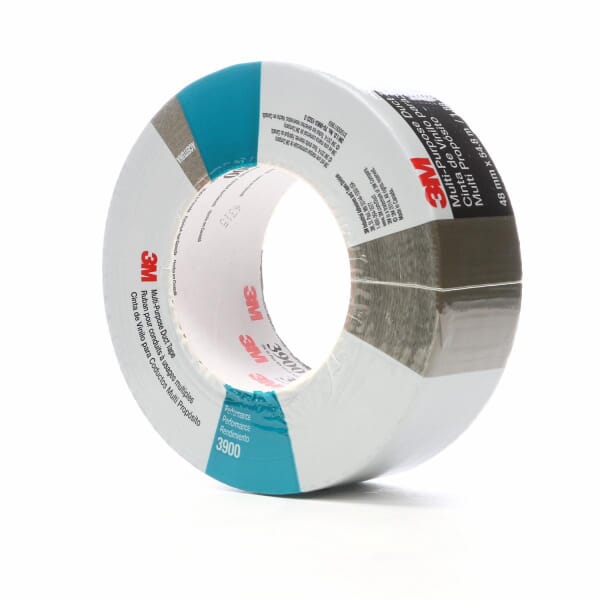3M 7000049744 3900 Multi-Purpose Tape, 60 yd L 1.88 in W, 7.6 mil THK, Rubber Adhesive, Polyethylene/Cloth Scrim Backing, Olive