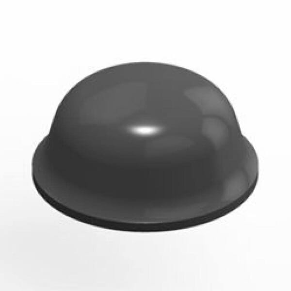 3M 7000051752 SJ5003 Bumper, Circular Shape, Gray, Self-Adhesive
