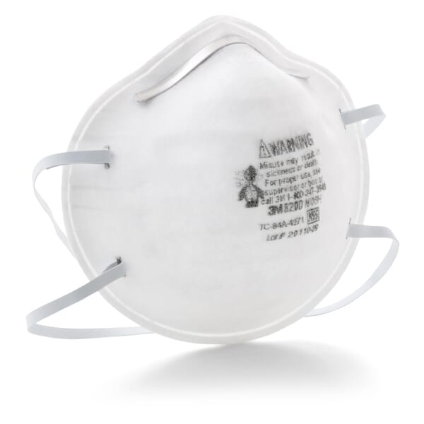 3M 7000052787 Standard Particulate Respirator, Resists: Non-Oil Based Particles