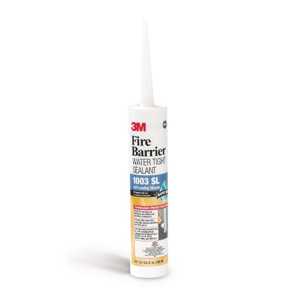 3M 7000059388 Watertight Fire Barrier Sealant, Cartridge Container