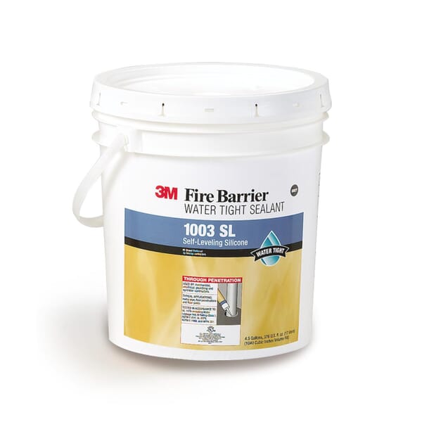 3M 7000059389 Watertight Fire Barrier Sealant, Pail Container