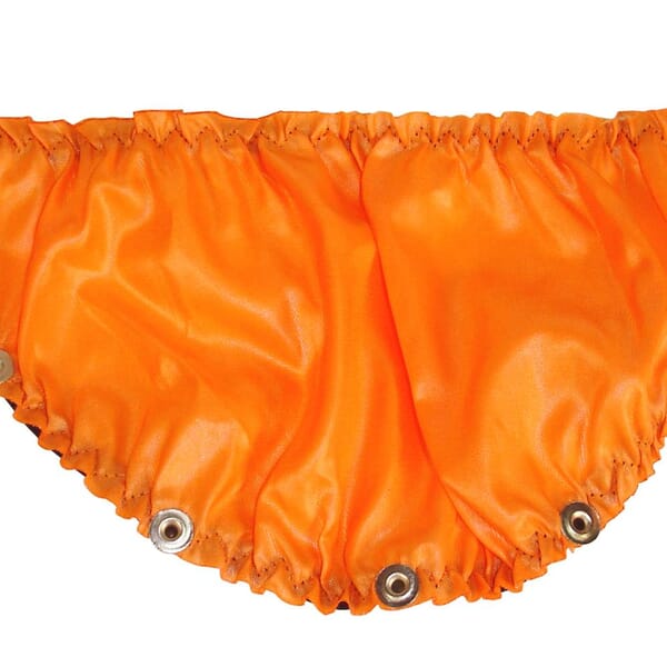 3M 7000103819 Front Visor Seal, For Use With 3M Headgear Systems, Nylon, Orange