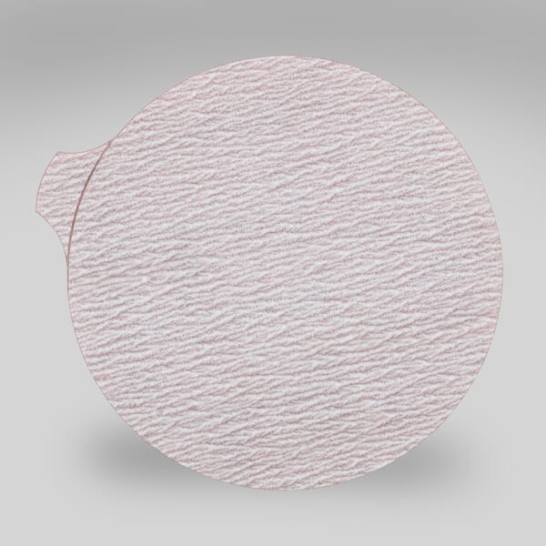 3M 7000118208 Film Disc, 5 in Dia Disc, 15 micron Grit, Super Fine Grade, Aluminum Oxide Abrasive, Polyester Film Backing