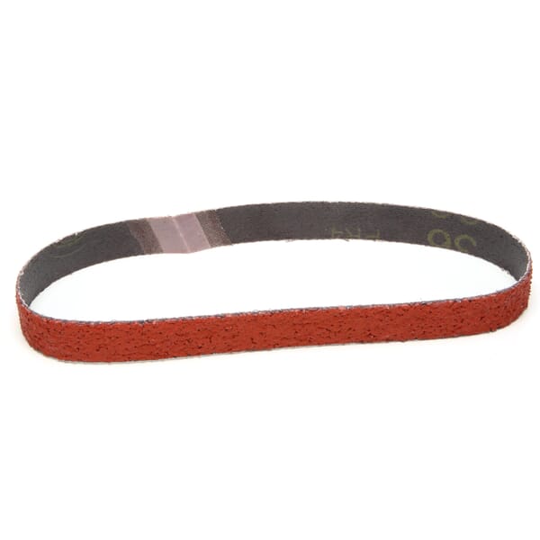 3M 7000118387 File L-Flex Cloth Belt, 3/4 in W Belt x 18 in L, 36 Grit, Very Coarse Grade, Polyester Backing