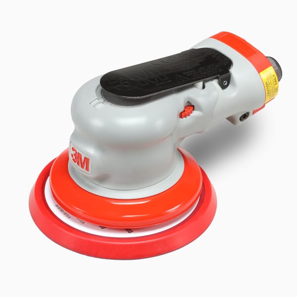 3M 7010360624 Non-Vacuum Pneumatic Orbital Sander, 5 in Pad, 17 scfm Air Flow