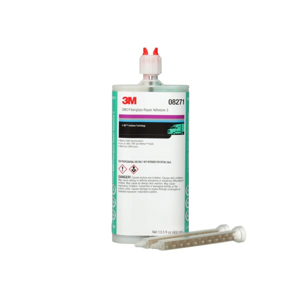 3M 7000119843 8271 Adhesive, 4 fl-oz Cartridge, Green