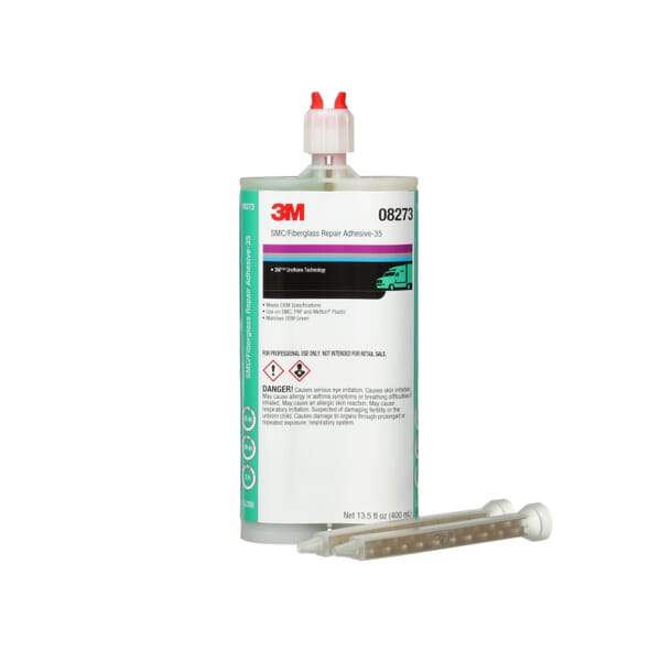 3M 7000119845 8273 Adhesive, 4 fl-oz Cartridge, Green