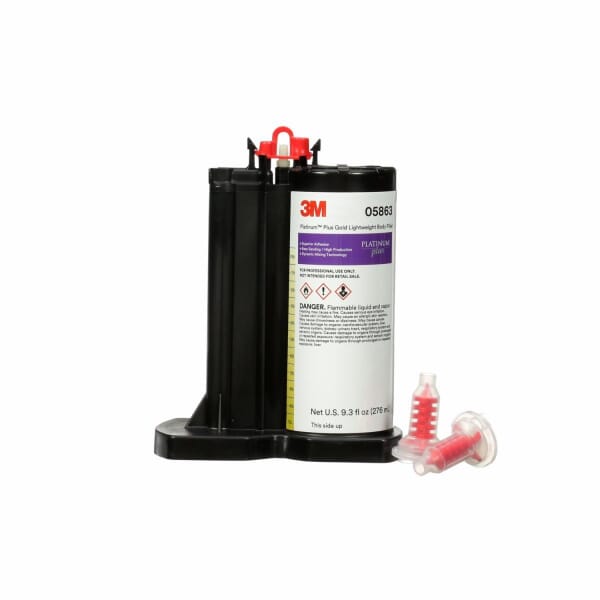 3M 7000120074 5863 Premium Filler, 9.33 fl-oz Cartridge, Gold