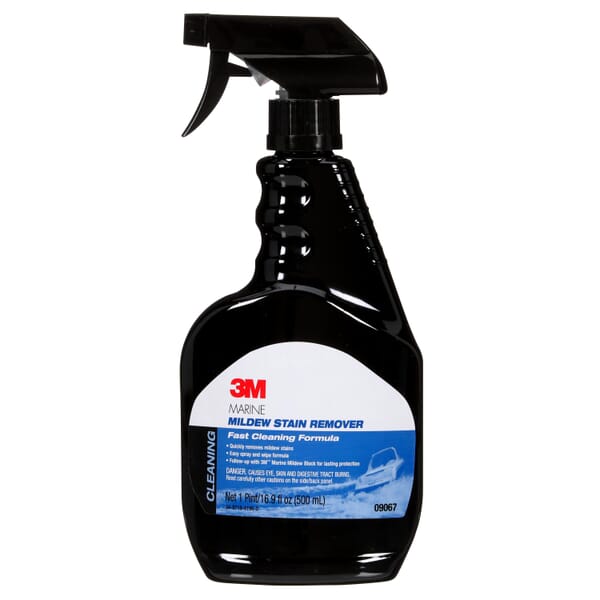 3M 7000120130 Stain Remover, 16.9 fl-oz Container Bottle Container, Chlorine/Slight Citrus Odor/Scent, Clear, Liquid Form