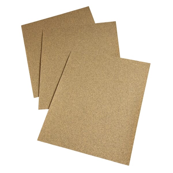 3M 7000120218 336U Paper Sheet, 11 in L x 9 in W, 36 Grit, Very Coarse Grade, Paper Backing