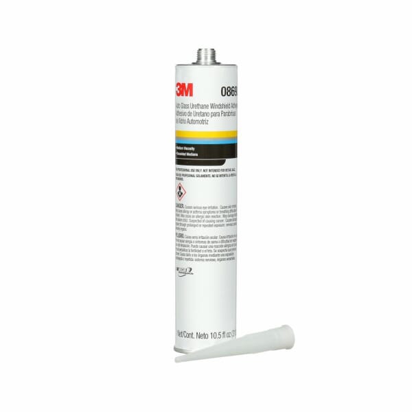 3M 7000120424 08693 Adhesive, 10.5 fl-oz Cartridge, Black