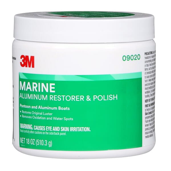 3M 7000120468 Aluminum Restorer and Polish, 18 oz Container Bottle Container, Pink