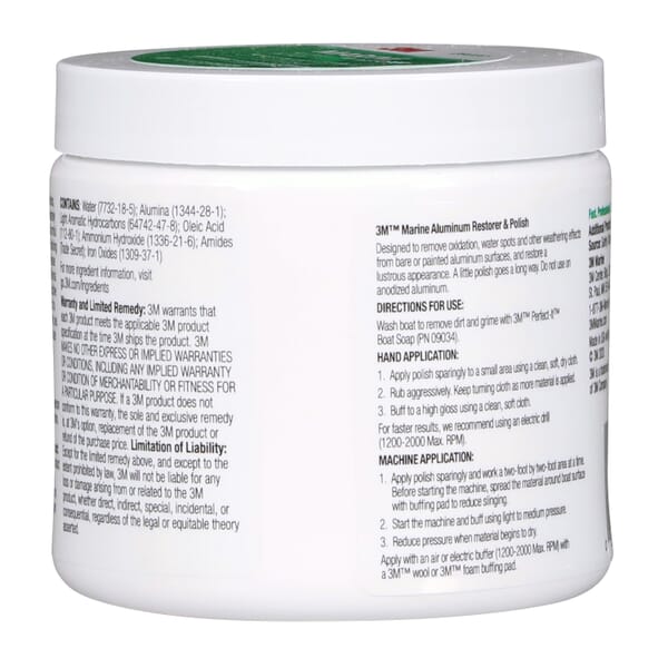 3M 7000120468 Aluminum Restorer and Polish, 18 oz Container Bottle Container, Pink