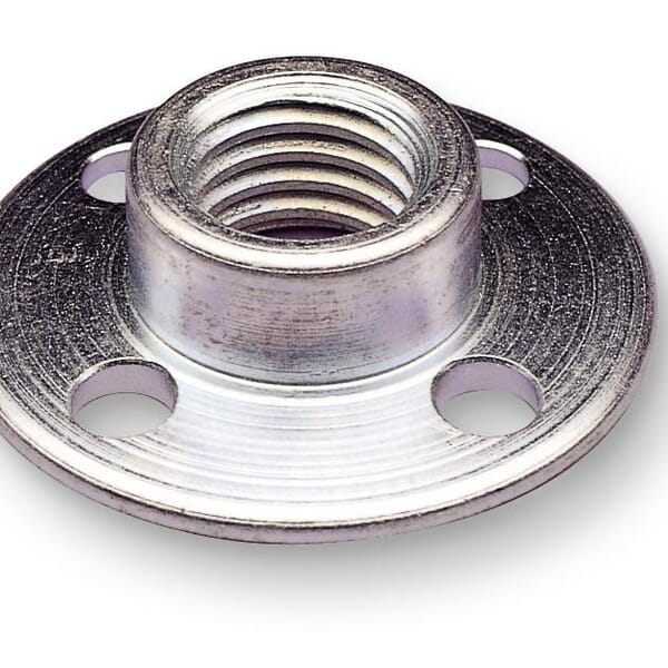 3M 7000028420 Disc Retainer Nut, 5/8 in L, For Use With Disc Sander and Right Angle Grinder