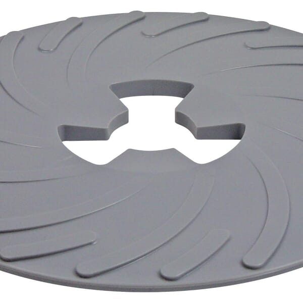 3M 7000120513 Hub and Retainer Nut Face Plate, 7.2 in L, 6.9 in W/Dia