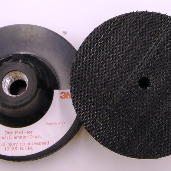 3M 7000120888 Regular Disc Pad Holder, 4 in Dia Pad