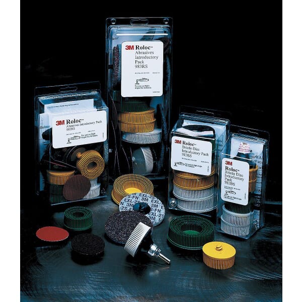 3M 7000120925 Bristle Disc Kit, Ceramic