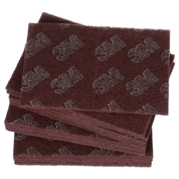 3M 7000120942 8447 Pad, 9 in L, 6 in W/Dia, Very Fine Grade, Aluminum Oxide Abrasive