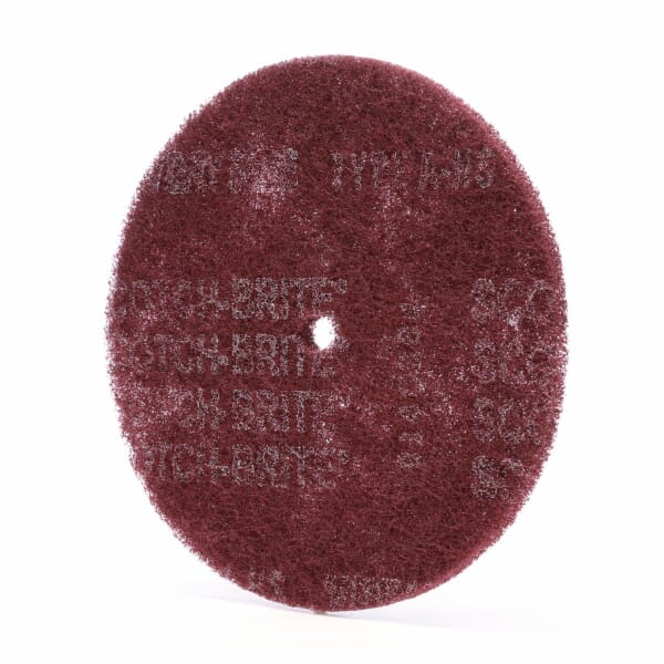 3M 7000120989 High Strength Disc, 8 in Dia Disc, Very Fine Grade, Aluminum Oxide Abrasive, Non-Woven Backing