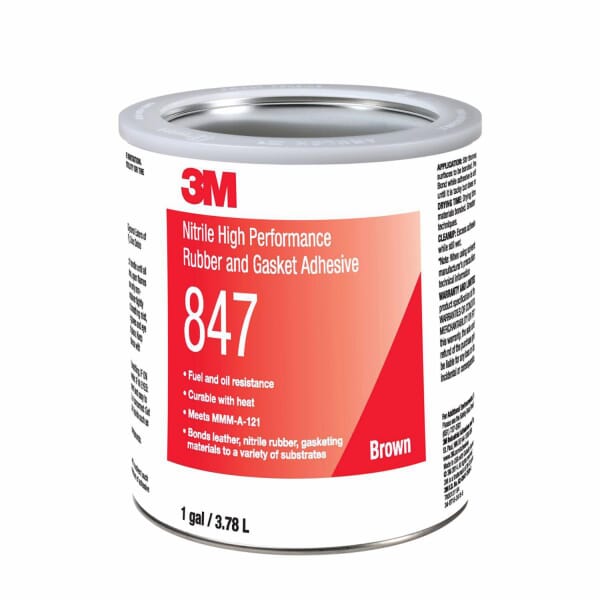 3M 7000121194 847 High Performance Adhesive, 1 gal