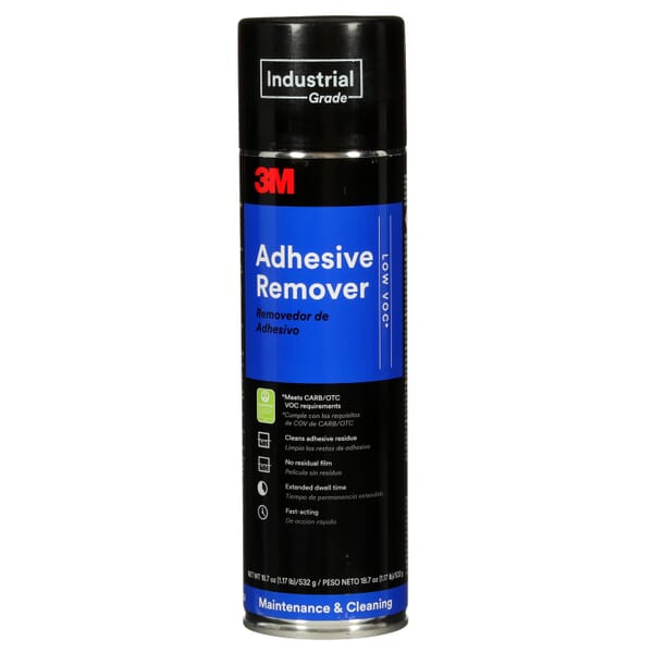 3M 7000121420 Low VOC Remover, 24 fl-oz, Transparent, Aerosol Spray Form