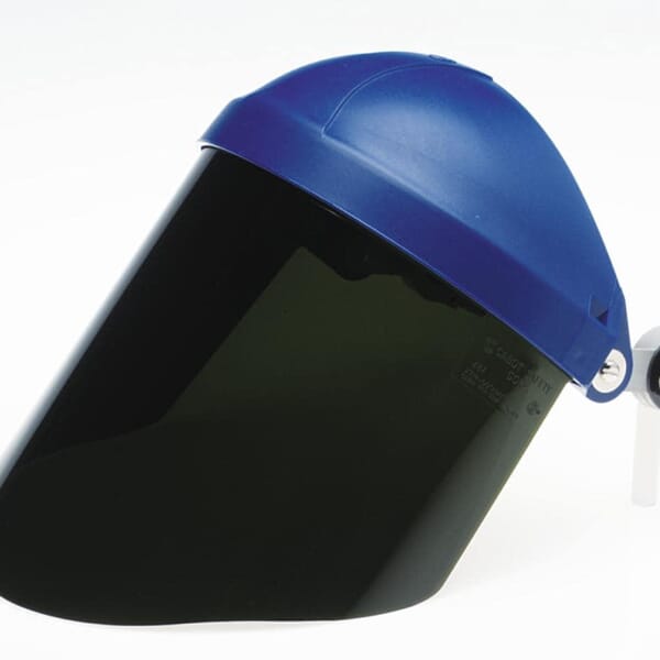 3M 7000127241 Faceshield Visor, Black, Polycarbonate, 9 in H 8 in W 0.08 in THK Visor, For Use With 3M Headgear Systems, ANSI Z87.1