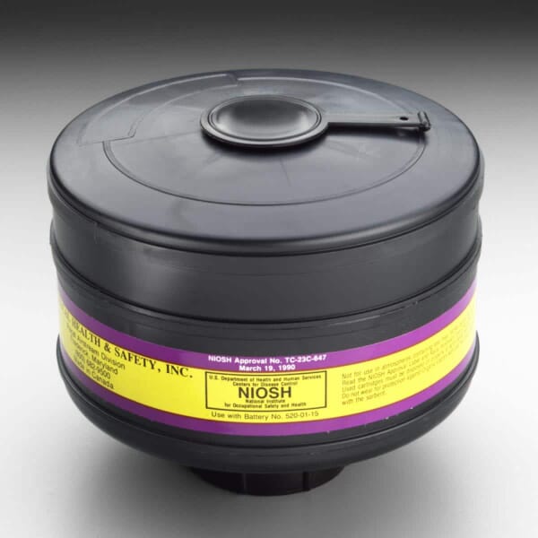 3M 7000131720 High Efficiency Cartridge, For Use With 3M Breathe Easy Powered Air Purifying Respirator (PAPR) Systems