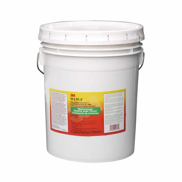 3M 7000132634 Wintergrade Lubricant Gel, 5 gal, Gel Form, Translucent Green