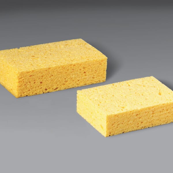 3M 7000144999 Commercial Size Sponge, Yellow, 7-1/2 in L x 4-3/8 in W x 2.06 in THK, Cellulose
