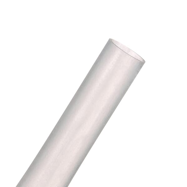 3M 7010351702 EPS-300 Adhesive Lined Heat Shrink Tube, 1/2 in ID Expanded, 0.16 in ID Recovered, 48 in L, Polyolefin, Clear