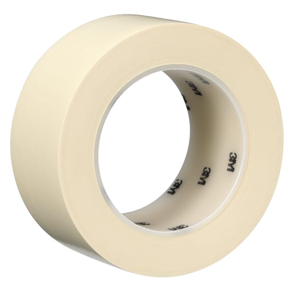 3M 7000028889 470 Electroplating Tape, 36 yd L 2 in W, 7.1 mil THK, Rubber Adhesive, Vinyl Backing, Tan