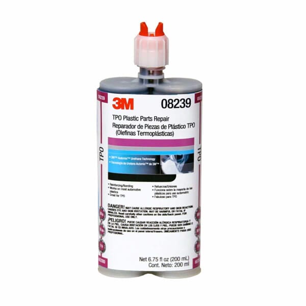 3M 7010308779 08239 Instant Adhesive, 6.75 fl-oz, Black