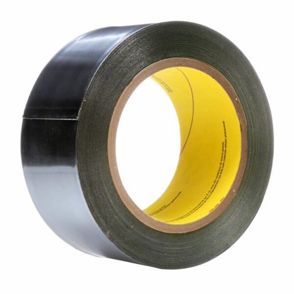3M 7000049080 421 Foil Tape, 36 yd L 2 in W, 6 mil THK, Lead Foil Backing, Dark Silver