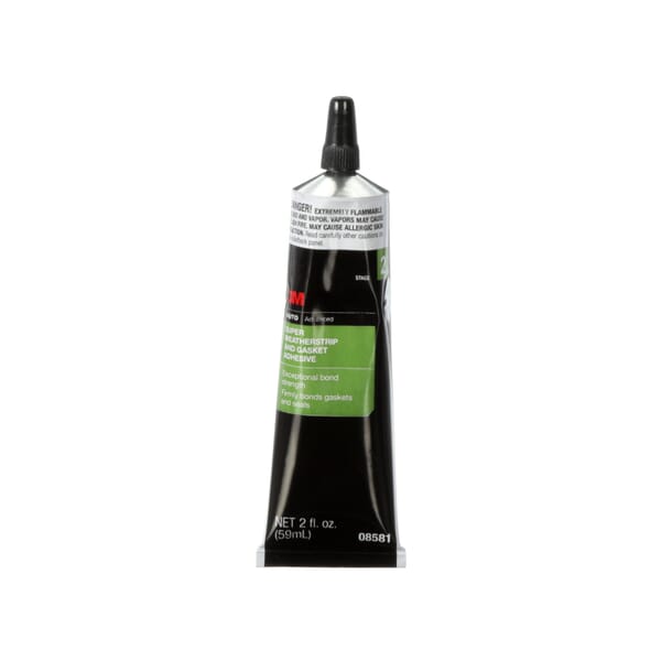 3M 7010328150 08581 Adhesive, Tube, Black