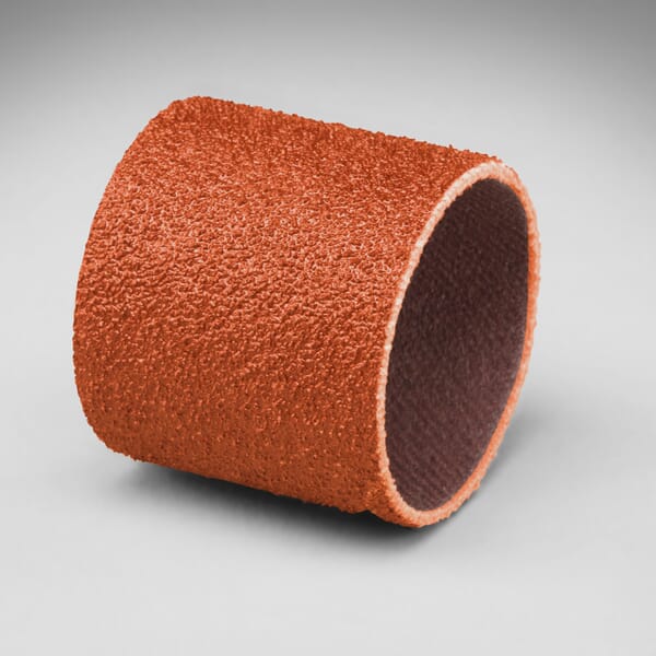 3M 7010328805 Spiral Band, 1 in Dia x 1 in L Band, P120 Grit, Fine Grade, Ceramic Abrasive