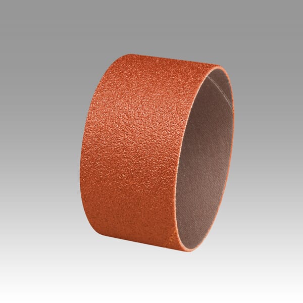 3M 7010328806 Spiral Band, 3 in Dia x 1 in L Band, 60 Grit, Medium Grade, Ceramic Abrasive