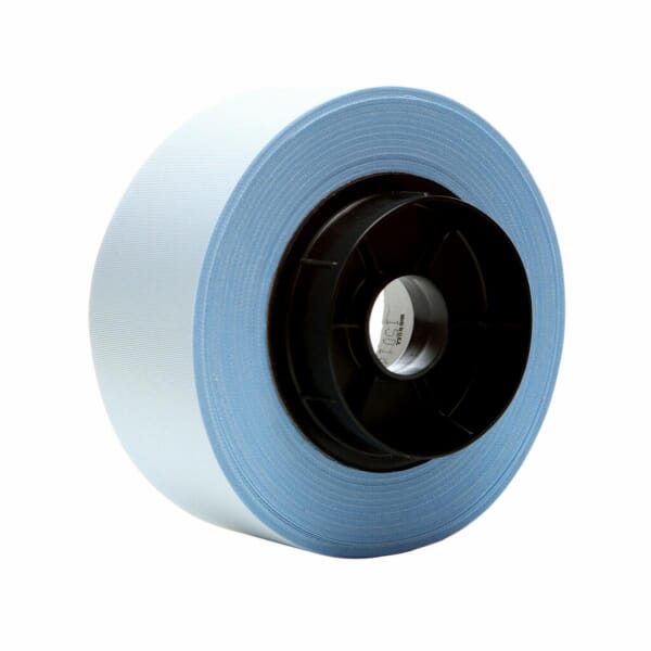3M 7100003056 398FR Tape, 36 yd L 2 in W, 5 mil THK, Acrylic Adhesive, Glass Cloth Backing, White