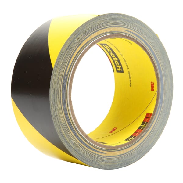 3M 7010335133 5702 Safety Stripe Tape, 36 yd L 2 in W, Black, Vinyl