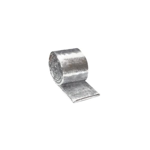 3M 7010353046 Flexible Lightweight Duct Wrap Collar, 25 ft L x 6 in W, 2 hr Fire Rating, Vitreous Spun Fiber, ASTM E 2336, ASTM E 814