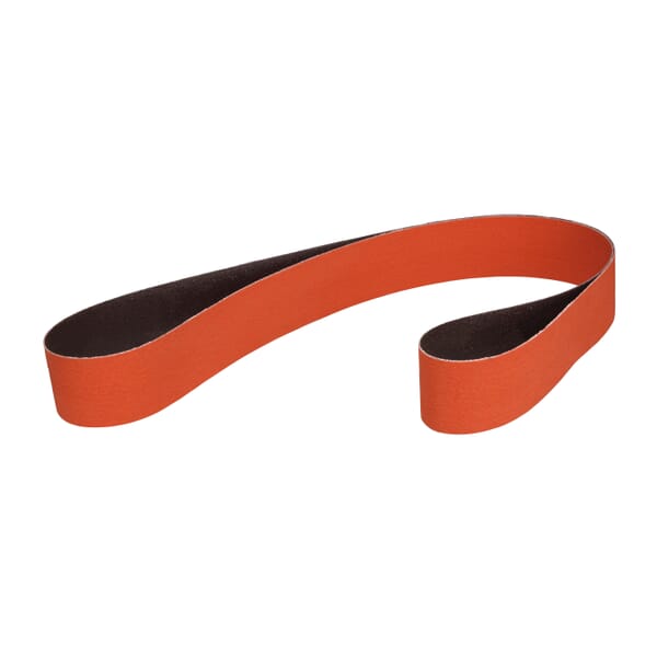3M 7010360674 Narrow Cloth Belt, 4 in W Belt x 36 in L, 60 Grit, Medium Grade, Polyester Backing