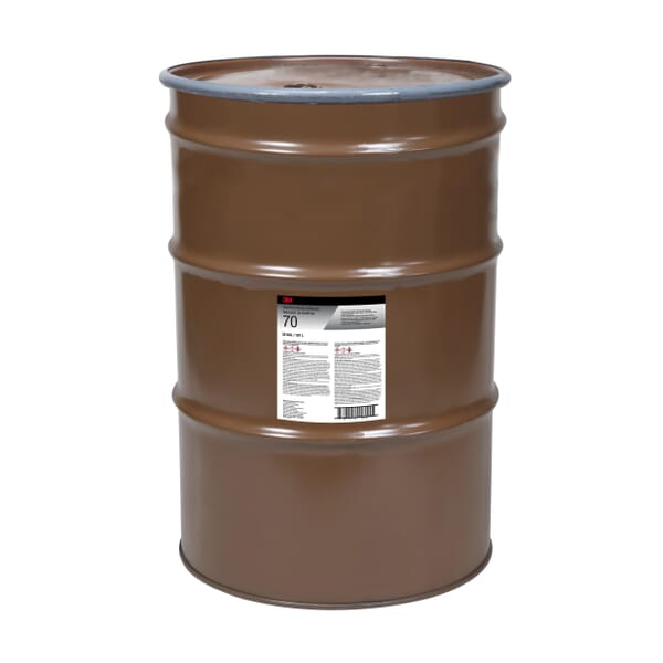 3M 7010366348 70 Spray Adhesive, 55 gal Drum, Transparent